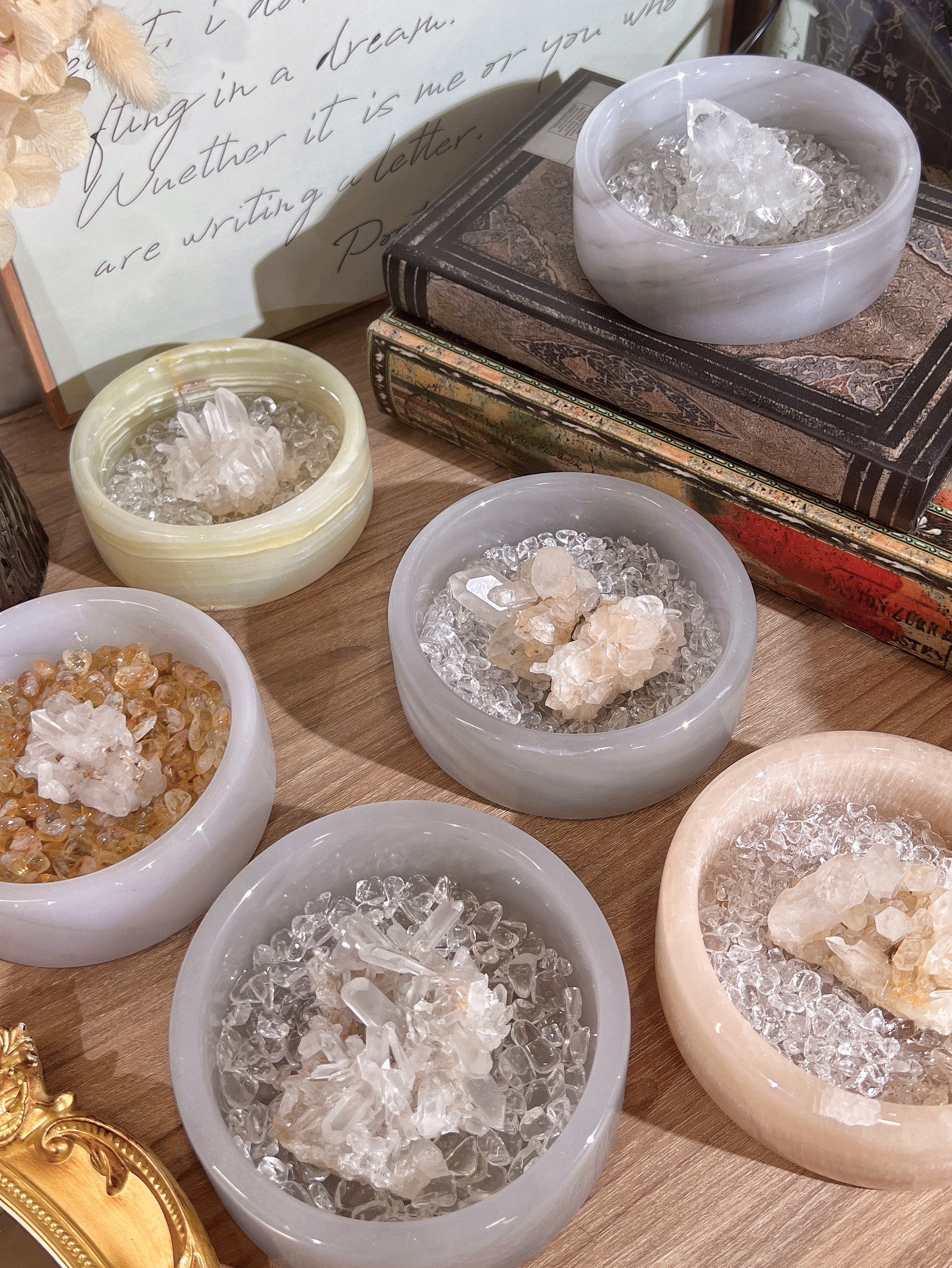 超強消磁組-阿富汗玉*水晶- 貓娘娘❧晶靈飾❧水晶手鍊❧八字紫微手鍊