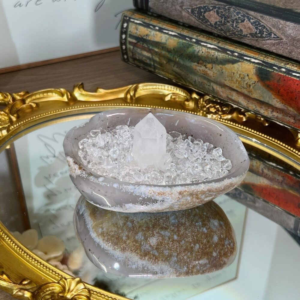 超強消磁組-瑪瑙*水晶