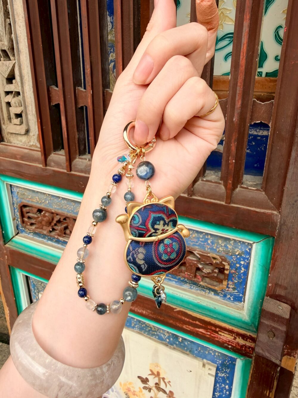 LINE_ALBUM_2026121_260121_1 宋錦招財貓水晶吊飾» »⌒・*:.。.