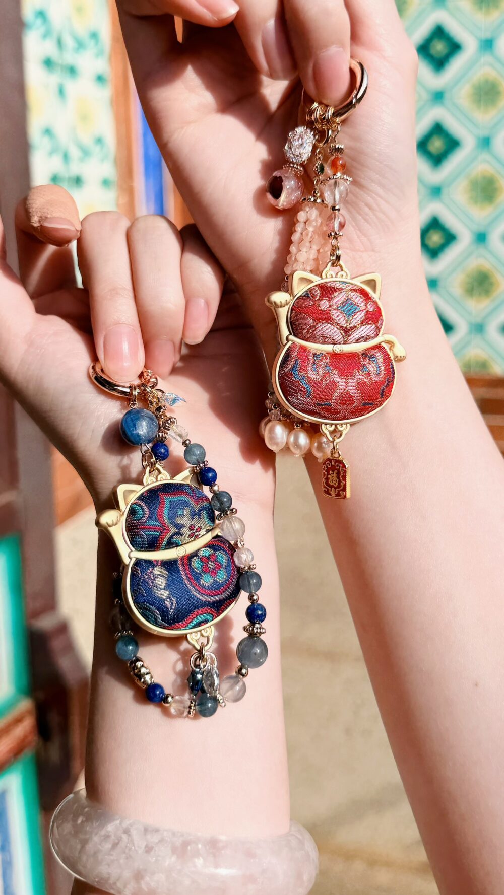 LINE_ALBUM_2026121_260121_3 宋錦招財貓水晶吊飾» »⌒・*:.。.